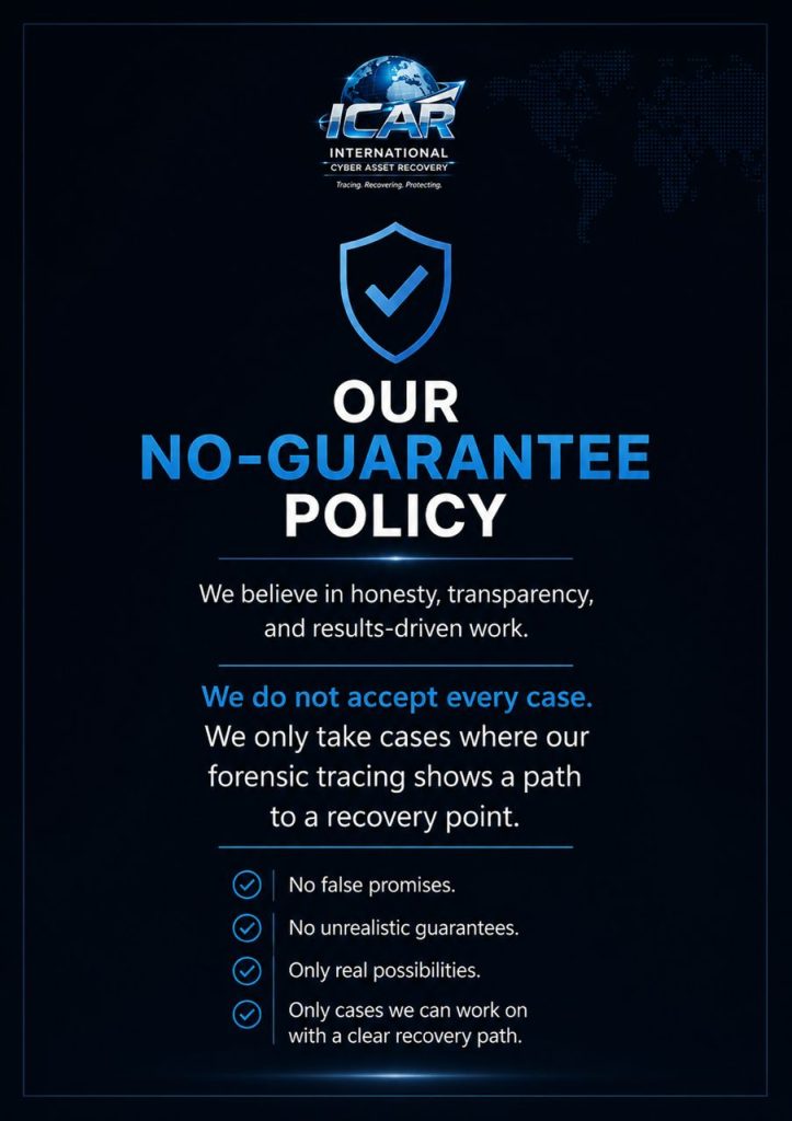 our no guarantee policy